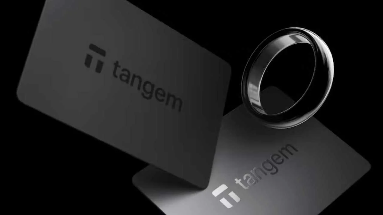 Tangem Ring hardware cryptocurrency wallet