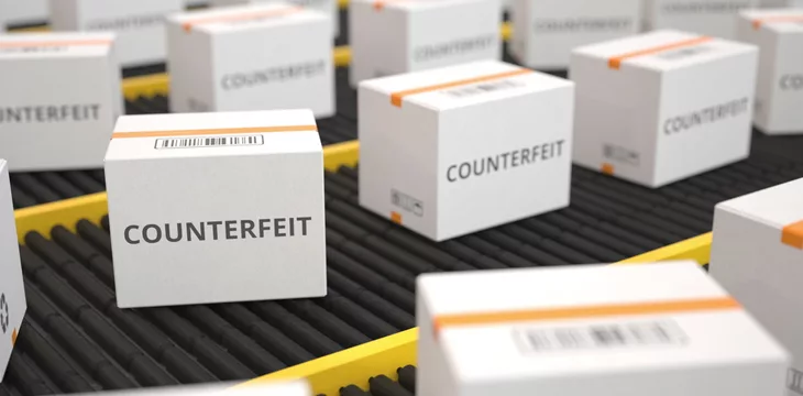 Blockchain technology securing supply chains against counterfeit goods.