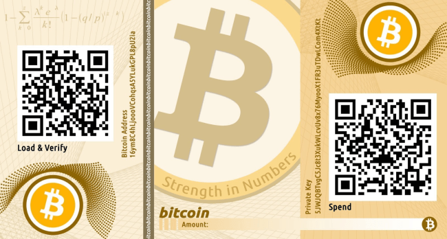 Paper wallets for cryptocurrency storage.