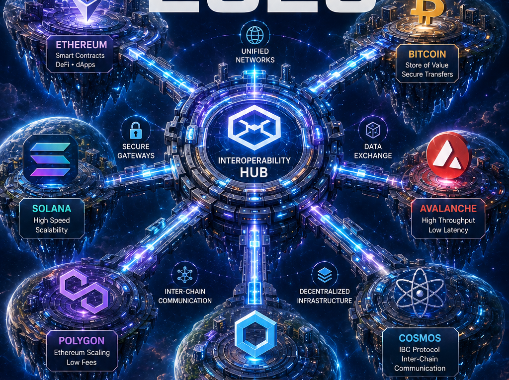 Cross Chain Interoperability ecosystem connecting multiple blockchain networks through advanced interoperability infrastructure and cross-chain communication technology